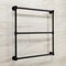 Kingston Brass 30" x 32" Wall Mount Towel Rack, Matte Black DTM323030 - alternate 5